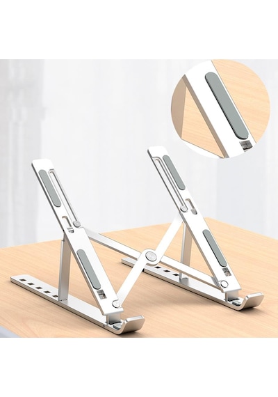 Laptop Standı Tablet Standı Notebook Apple Uyumlu MacBook Stand Ayarlabilir