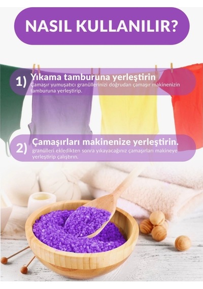 Granül Çamaşır Parfümü & Çamaşır Yumuşatıcı Lavanta Diğer