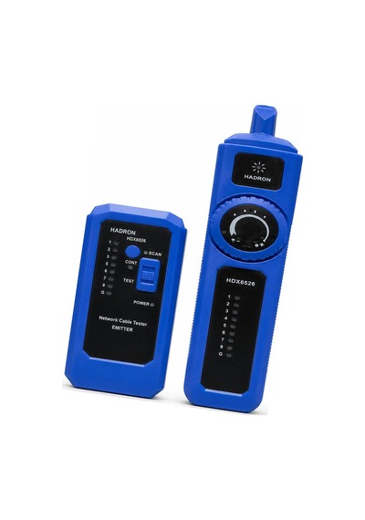 Network Cable Tracer Kablo Bulucu Ve Network Test Cihazı Rj11 Rj45 Mavi Hdx6526 Evimdeyokyok