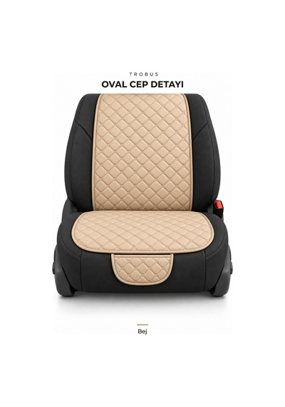 Trobus Honda City 2014-2020 Kapitone Minder 7'li Bej