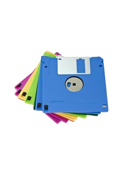 3.5" 1.44 Mb 5 Li Paket Mf2hd Kutusuz Poşetli Floppy Disket