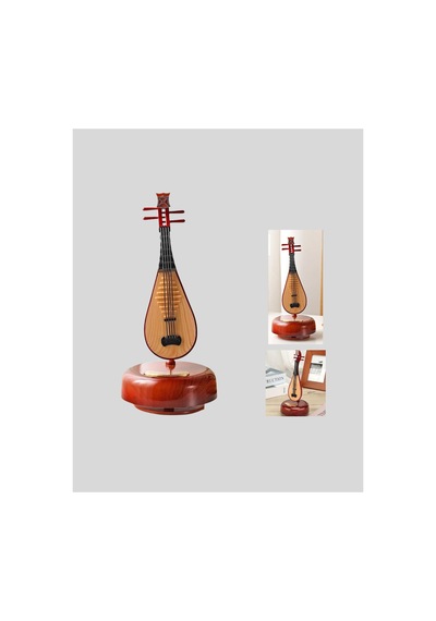 Astraltech Enstrüman Şeklinde Müzik Kutusu Lüt Tasarım Melodious Music