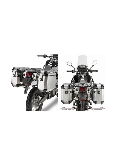 Shad Honda Nc 700 X/s 12-15 Yan Çanta Taşıyıcı Tek Renk