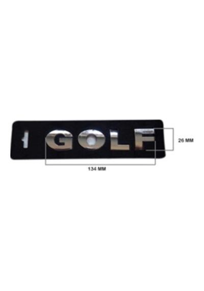 Volkswagen-golf E.m Arka Yazı 8979