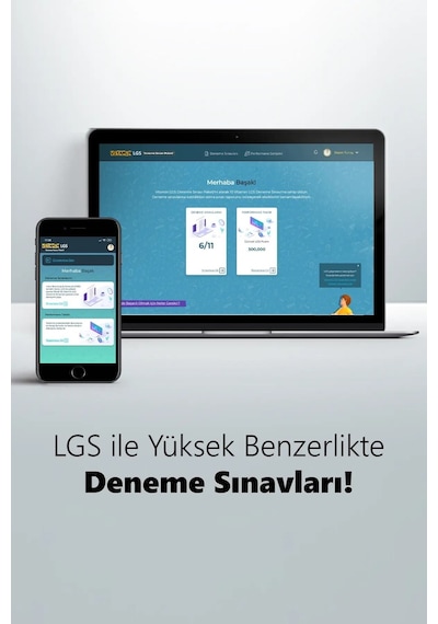 LGS 2027 Deneme Sınavı Paketi - 11 Online Deneme (10 LGS + 1 HBS) - PDF ve Video Çözümlü (Sadece Dijital Lisans)