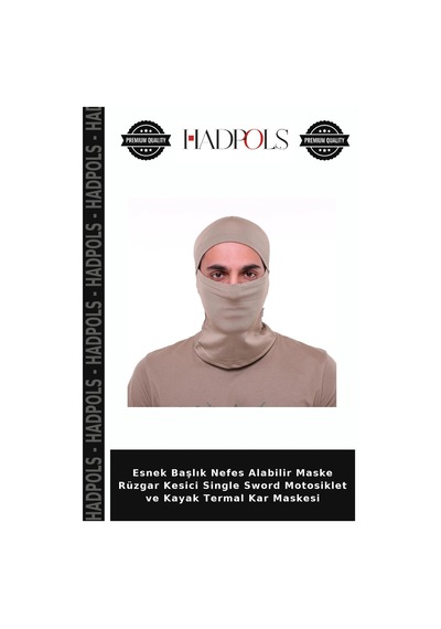 Hadpols Esnek Başlık Nefes Alabilir Maske Rüzgar Kesici Single Sword Motosiklet Ve Kayak Termal Kar Maskesi Çok Renkli