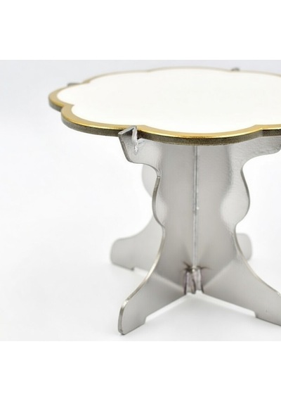 Cupcake Truff Hurma Stand 6'lı Beyaz 8,5x9 Cm Sunum Standı Diğer