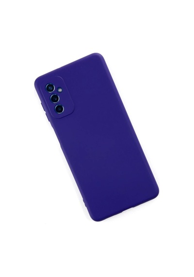 Samsung Galaxy M52 5g Kılıf Nano İçi Kadife Silikon - Mor 0.2M-Çok Renkli