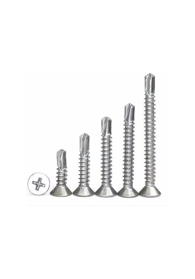 4,2x32 Yhb Matkap Uçlu Vida, Akıllı Vida 100 Adet 4,2 X 32