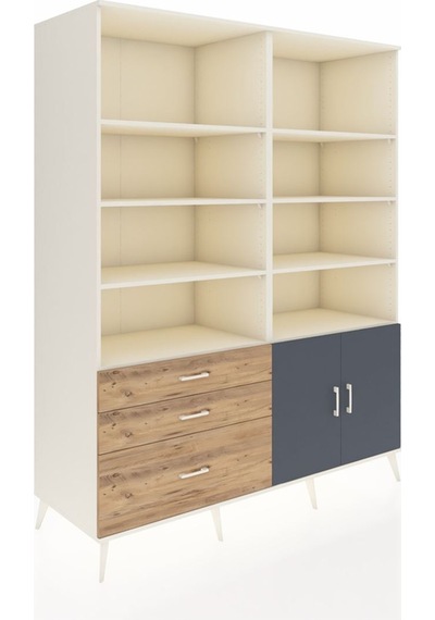 Kronos Gardrop 9 Raflı 3 Çekmeceli 2 Kapaklı 176x59x221 Aytaşı-antrasit/çam Antrasit/çam Kronos Gardrop 9 Raflı 3 Çekmeceli 2 Kapaklı 176x59x221 Aytaşı-antrasit/çam Antrasit/çam