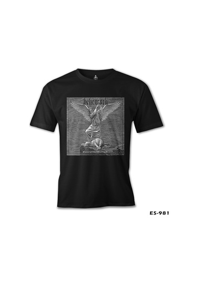 Behemoth - Evangelia Heretika Siyah Erkek Tshirt