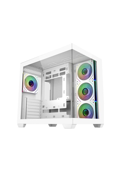 Cooler Master Elite 681 Argb Beyaz Tempered Glass Usb 3.0 850w 80+ Gold Atx 3.1 Gen5 Atx Mid Tower Kasa