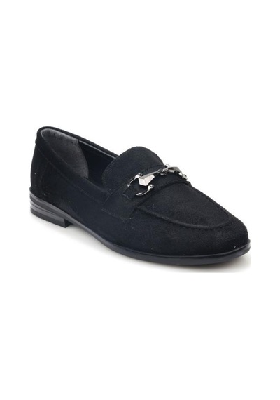 Papuçcity Fncy 03448 Kadın Günlük Loafer Ayakkabı Sıyah