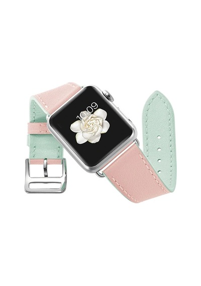 Ally Apple Watch UyumluUltra 49mm 7-8 45mm 6-5-4 44mm Hakiki Deri Kayış Kordon 3-2-1 42mm- 5775