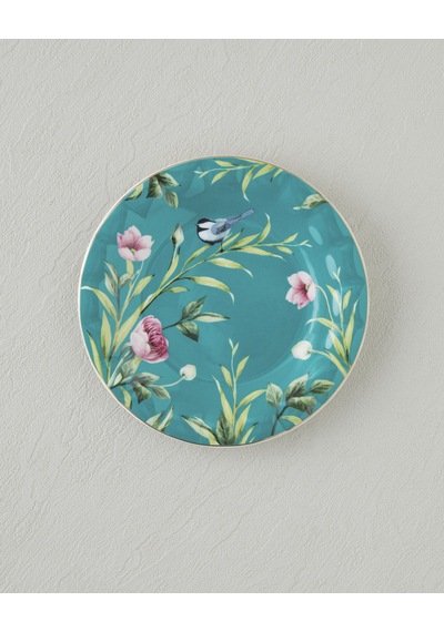 Vanilla New Bone China Pasta Tabağı 16 Cm Turkuaz