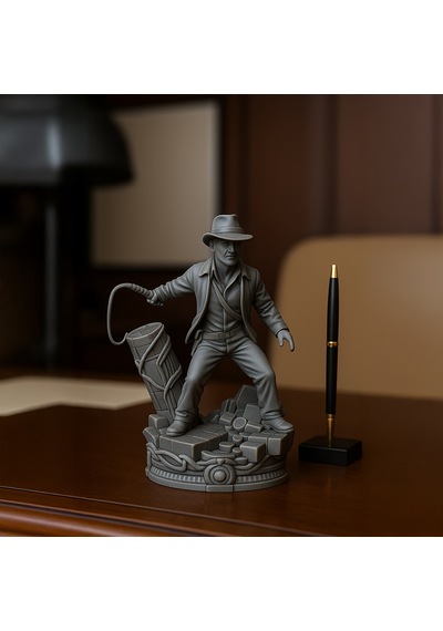 Indiana Jones Diorama Figürü Koleksiyonluk