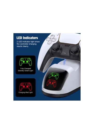 Ps5 Dualsense Şarj Istasyonu Playstation 5 Uyumlu Charging Station Standart