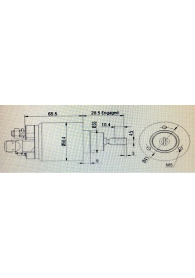2339303412 Bosch  12V Marş Otomatiği Vw Transporter Carevella