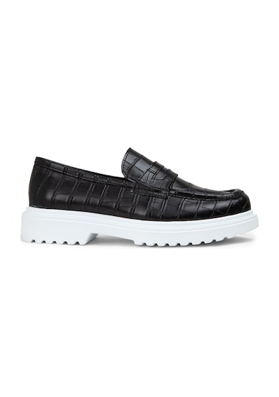 Deery Siyah Kadın Loafer Ayakkabı - 01903zsyhp03 Siyah