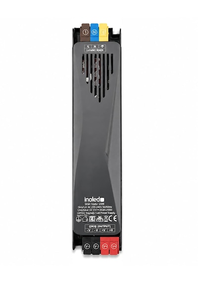 İnoled 1209 30a 360w 12v Led Güç Kaynağı Kısa Devre Korumalı Adaptör Şerit Led Trafo 220v Ac 12v Dc Dönüştürücü Yüksek Verimli, Güvenli, Uzun Ömürlü Led Trafo 30 A