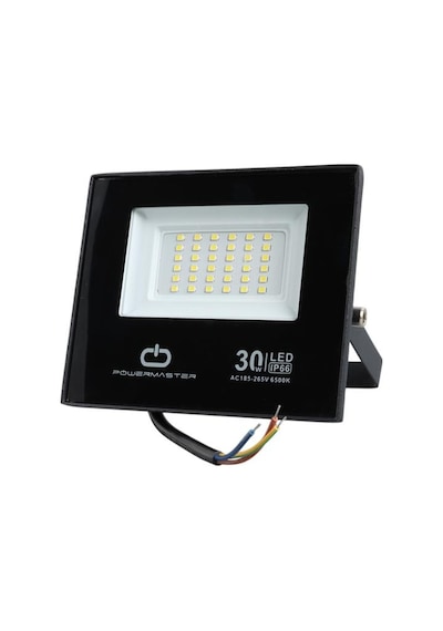 Powermaster Pm-22585 30 Watt - 220 Volt 6500k Ip66 150 Işık Açısı Siyah Slim Kasa Led Projektör Diğer