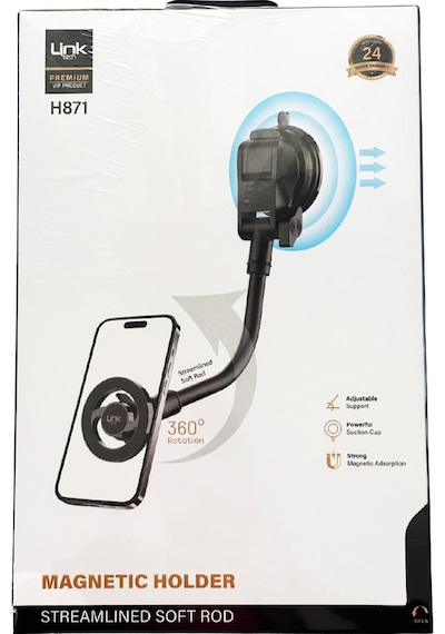 Linktech H871 Premium Vantuzlu Araç İçi Telefon Tutucu