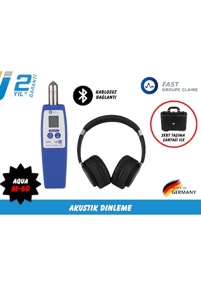 Fast Aqua M60 Su Kaçak Tespit Cihazı Set-1