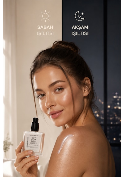 Bade Natural Işıltılı Çok Amaçlı Vücut Yağı White Pearl 50 Ml
