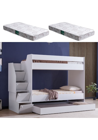 Ranza, Martin Yavrulu Ranza - Beyaz 2 Adet Comfort Yatak 240 CM