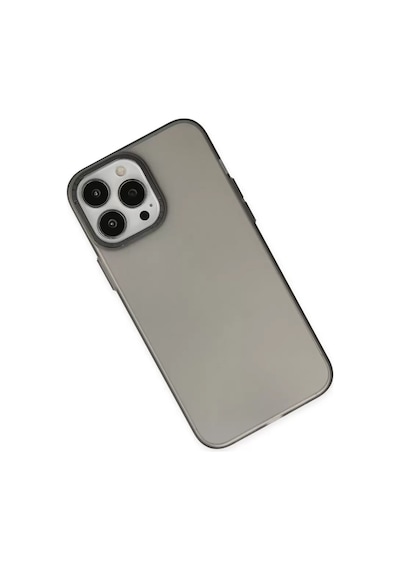 Newface Apple İphone 14 Pro Kılıf Modos Metal Kapak - Siyah Gri