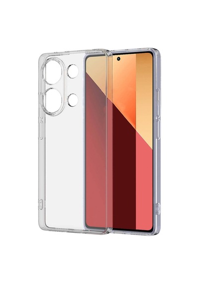 Zore Redmi Note 13 Pro 4g Kılıf Nvth Süper Silikon Kapak - Renksiz