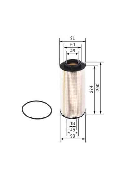 Bosch F026402031 Dizel Filtre