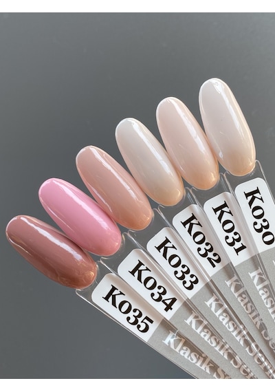 Kalıcı Oje K033, Pembe Bej, 4 Ml Diğer