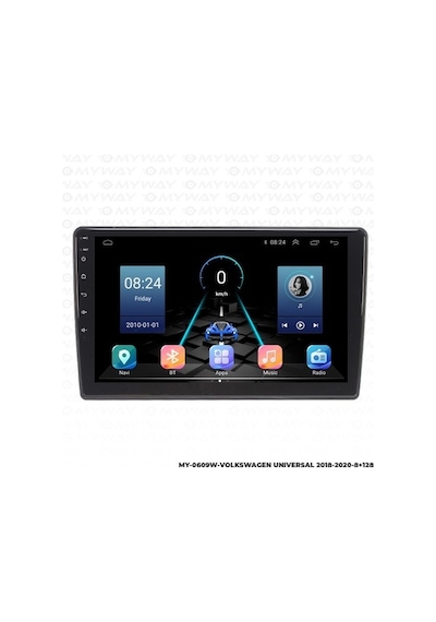 Myway Vw Golf 7.5 Android Multimedya Carplay Navigasyon Ekran - 8gb Ram+128 Gb Hdd - Myway