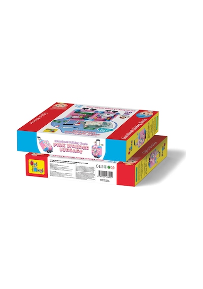 Ogi Mogi Toys Eğitici Bloklar Pembe Valiz 519 Parça  Yapı Seti