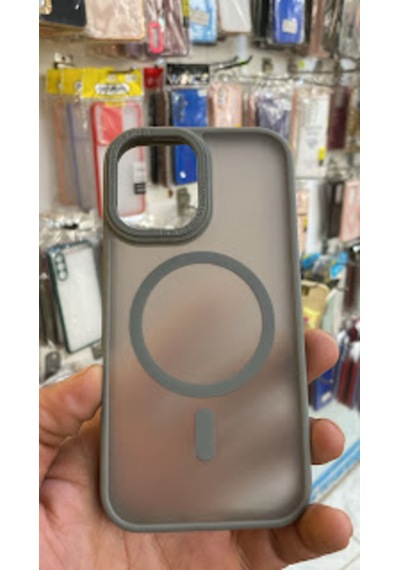 Apple Uyumlu iPhone16 Kamera Korumalı Mat Magsafe Wireless Şarj Destekli Renkli 45663