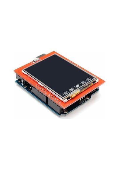 2.4 Inch 320x240 Tft Lcd Shield Resiztif Dokunmatik Microsd Soket Reset Butonu 18bit 262k Renk