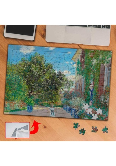 Sanatçının Evi, Monet 240 Parça Puzzle Yapboz Tablo-911