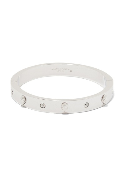 Kurt Geiger Eagle Head Brass Bilezik, Renkli Gümüş