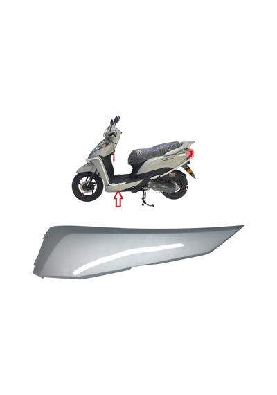Arora Leader 50 / 125 - Alt Panel Sol Gri Marşbiyel Grenaj