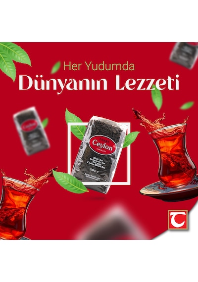 Tanay Ceylon İthal Yaprak Seylan Çayı 2 x 750 G