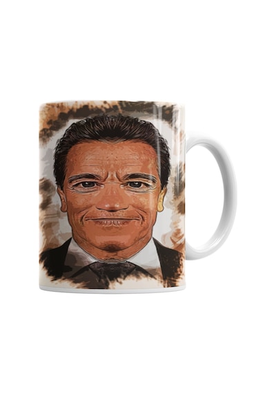 Arnold Schwarzenegger Kupa Bardak Porselen No31519 Karışık