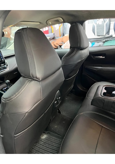 Toyota Corolla Uyumlu Araca Özel Deri Oto Koltuk Kılıfı 158357