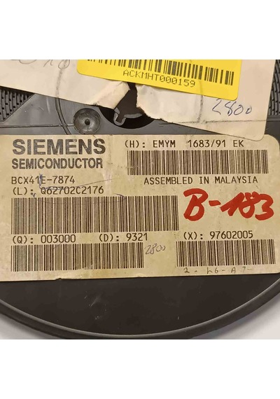 Bcx41 0.8a 125v Sot23 Itt Smd Transistör 84 Adet