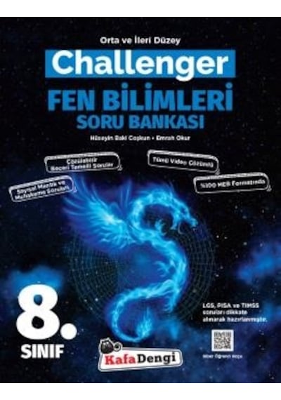Kafadengi 2024 8. Sınıf Lgs Fen Bilimleri Challenger Soru Bankası