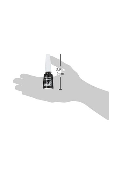 Klasik Parlak Bitişli Yüksek Pigmentli Oje Nail Enamel 313 Black Minimalism New 2 Paketi Diğer