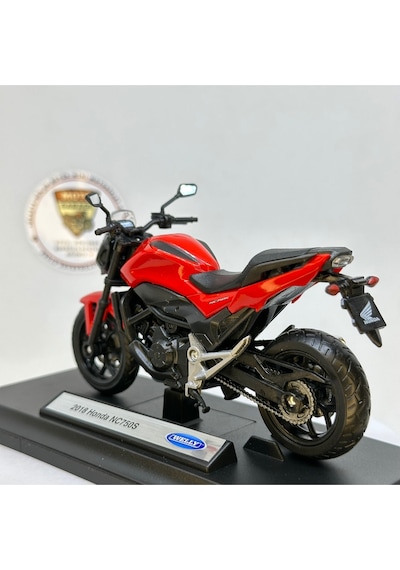 Honda Nc750s 1:18 Diecast Model Motosiklet