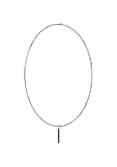 Guess Jgujumn05098jwsttu Erkek Kolye Metalik Gri