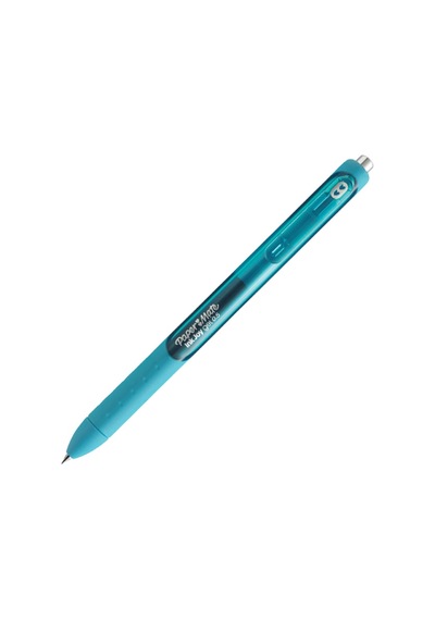 Paper Mate Inkjoy Gel Üstten Basmalı Jel Kalem Gri Mavi - 12 Adet