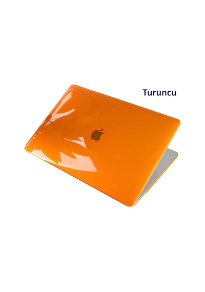 Apple Uyumlu MacBook Air Kılıf 13 İnç Parlak Kristal Eski Usb'li Model 2010-2017 A1369 A1466 İle Turuncu